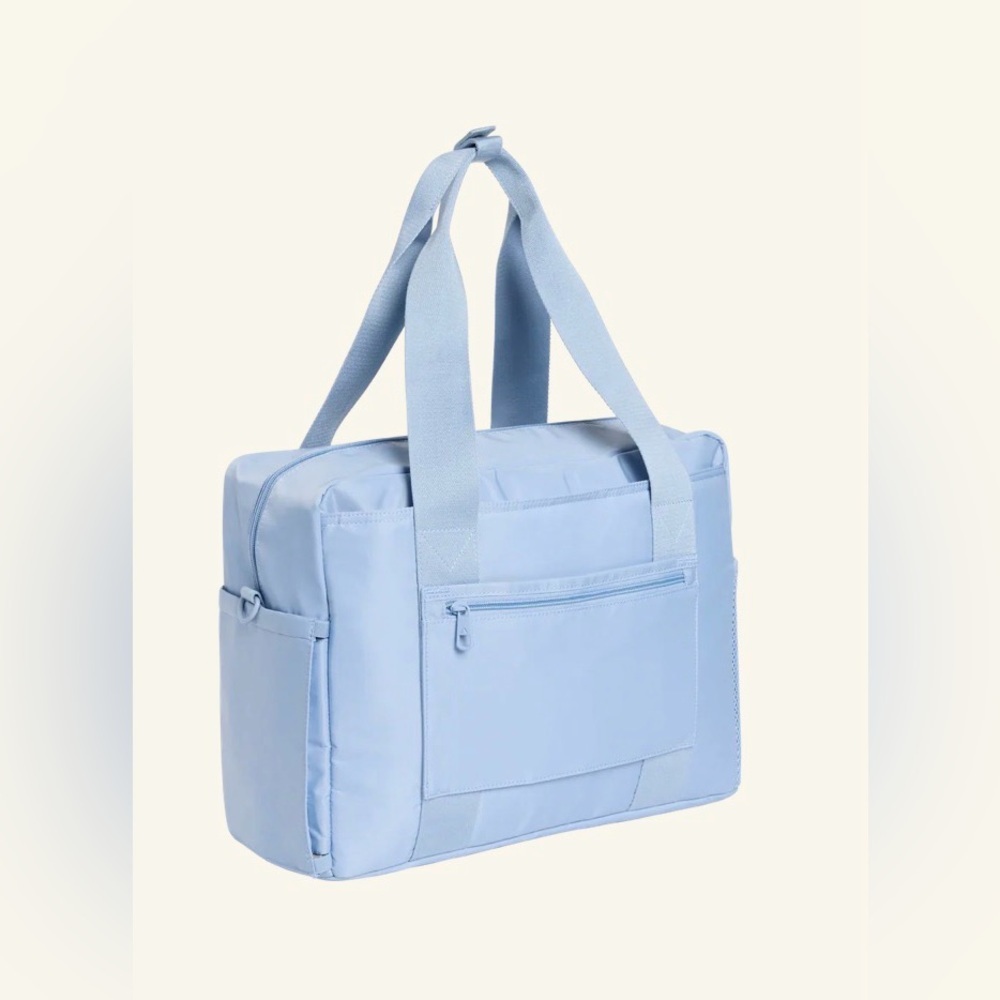 STATE Jordan diaper tote- ice blue $198 - Picture 3 of 14